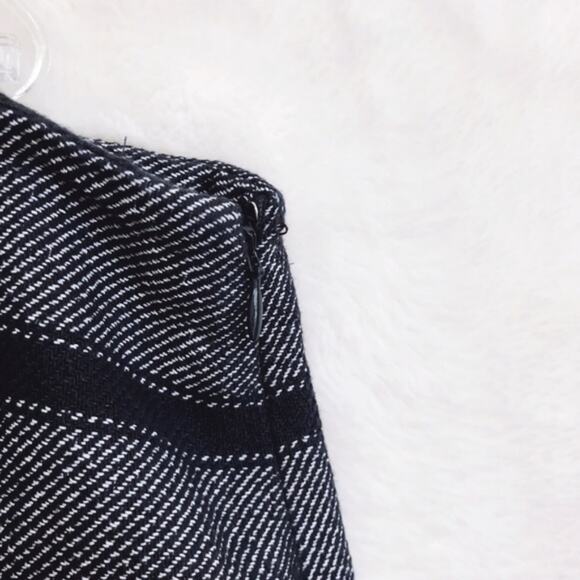 LOFT Blue Blanket Jacquard Wrap Skirt - Picture 4 of 8